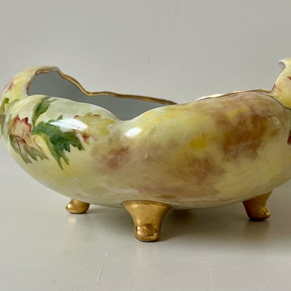 Vintage Footed Bowl OAEG Royal Austria - Picture 13 of 14